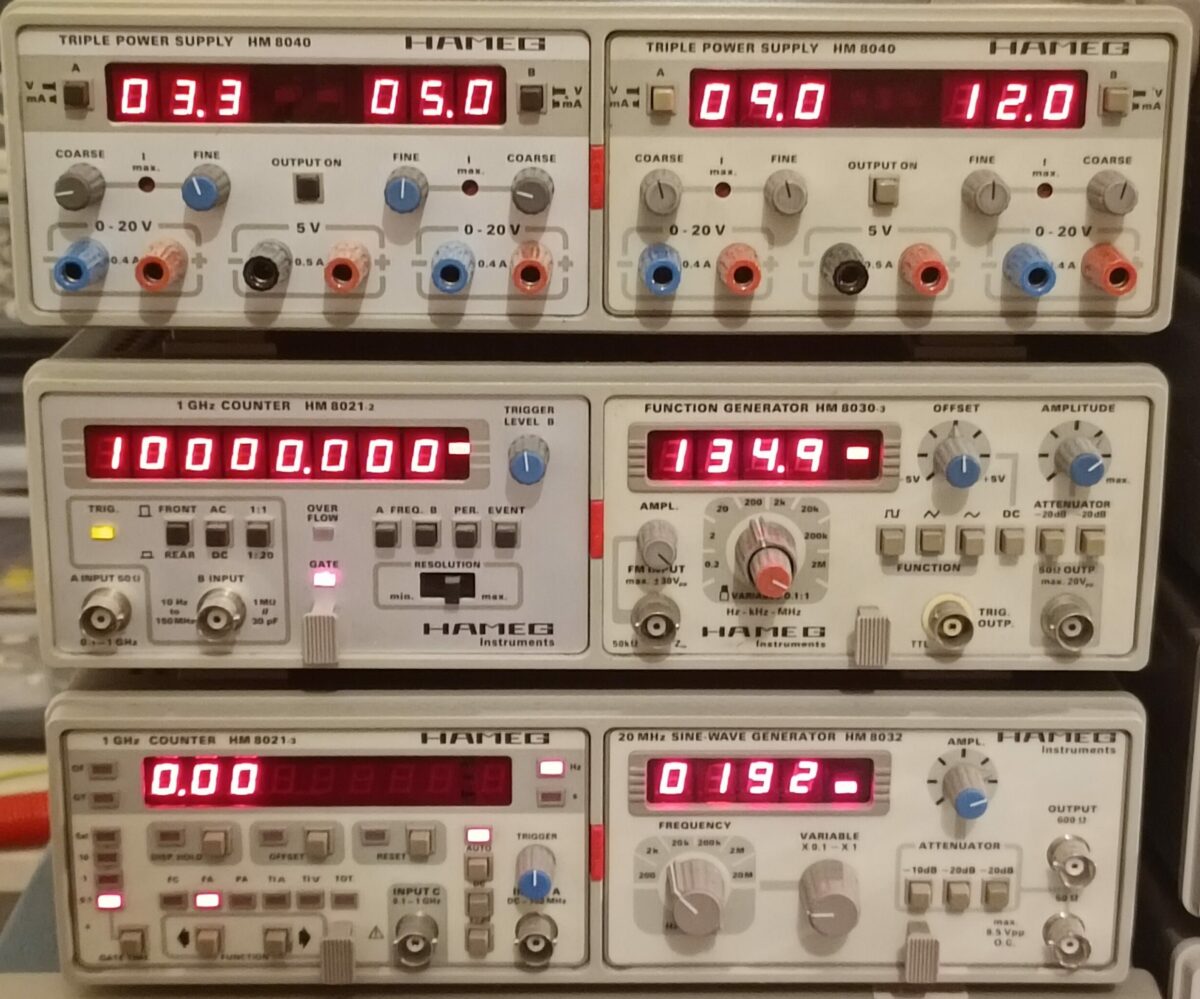 Hameg HM8000 Modularsystem