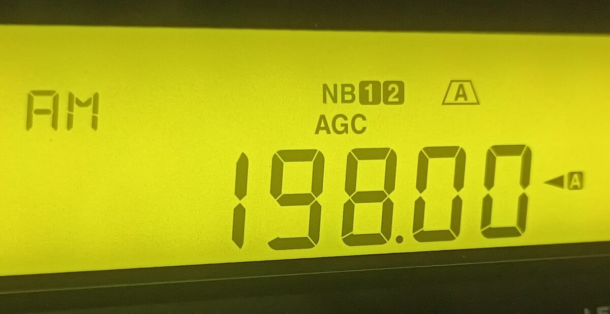 The Silence of 198 kHz on LW